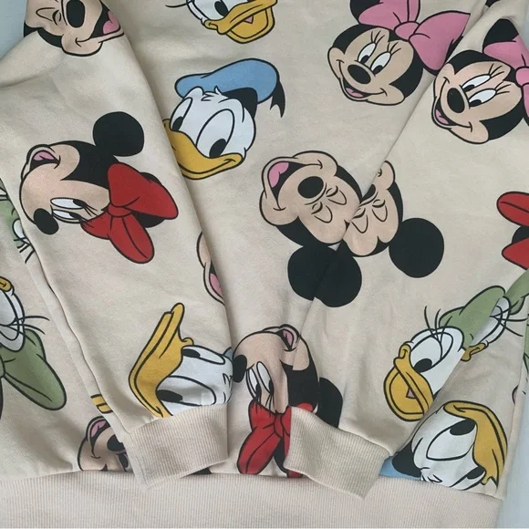 H&M Disney Kids Mickey Mouse & Friends Minnie Girls Hoodie Sz 8-10 - Picture 6 of 8
